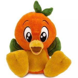 Disney Parks Orange Bird Big Feet 11 inch Plush ORANGE SCENTED